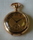 Birks Antique 18k gold pendant watch circa 1911